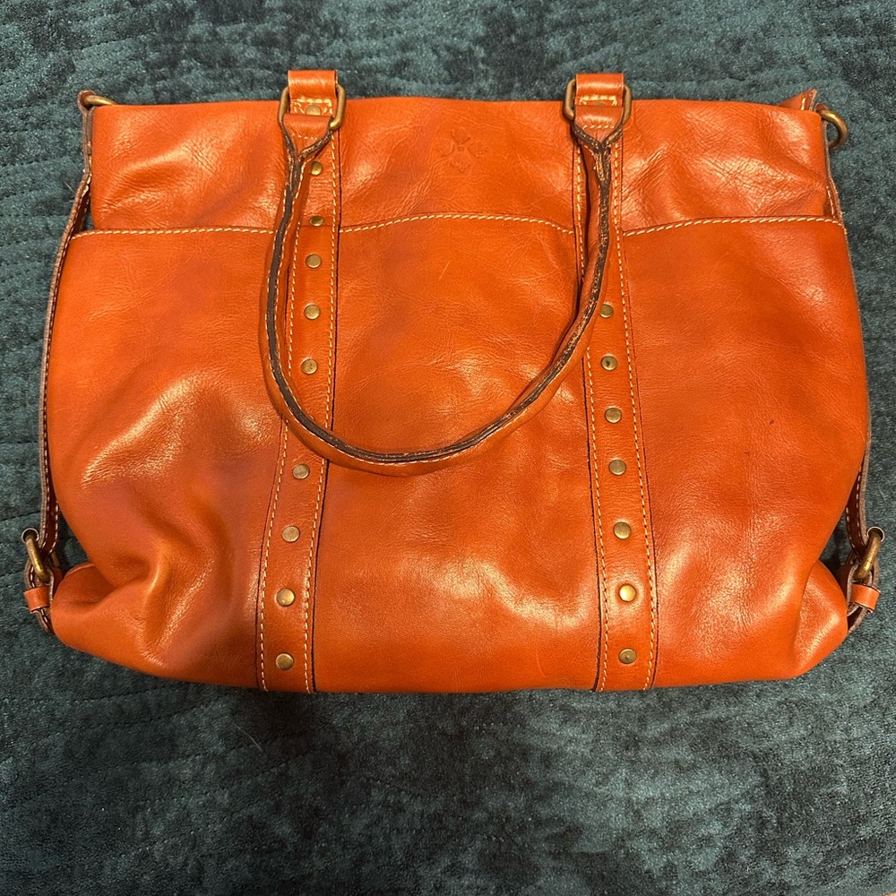 Brown Leather Tote Bag